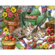 Схема вышивки s02kt-005 "Котята"