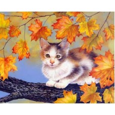 Схема вышивки s02kt-008 "Котенок"