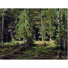 Схема вышивки s33-022 "Лес"