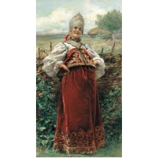 Схема вышивки s37-024 "У околицы"