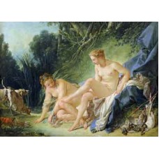 Схема вышивки s39-049 "Диана после купания"